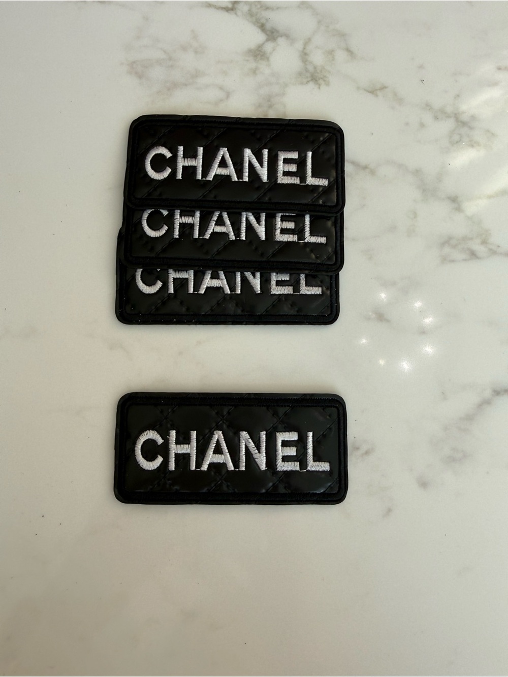 Hand Crafted Black Iron on Patches